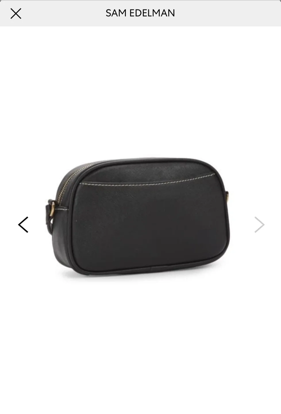 Sam Edelman Black Crossbody Bag image indicator(4)