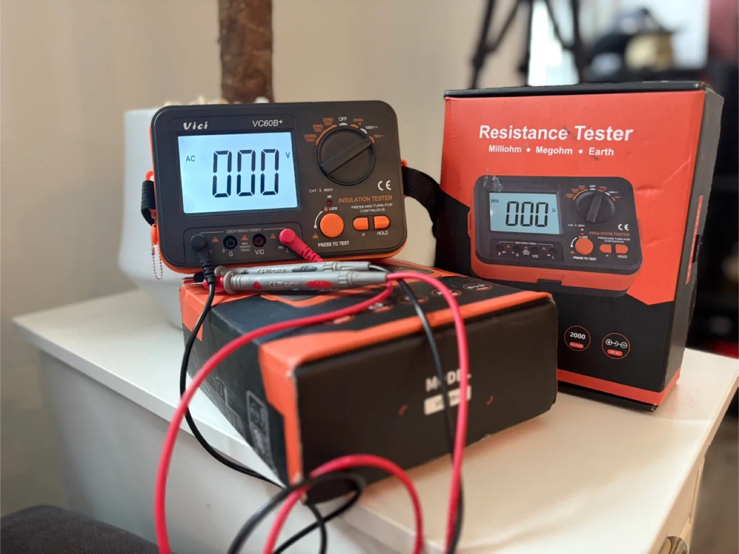 Vici VC60B+ Resistance Tester - Like New! thumbnail