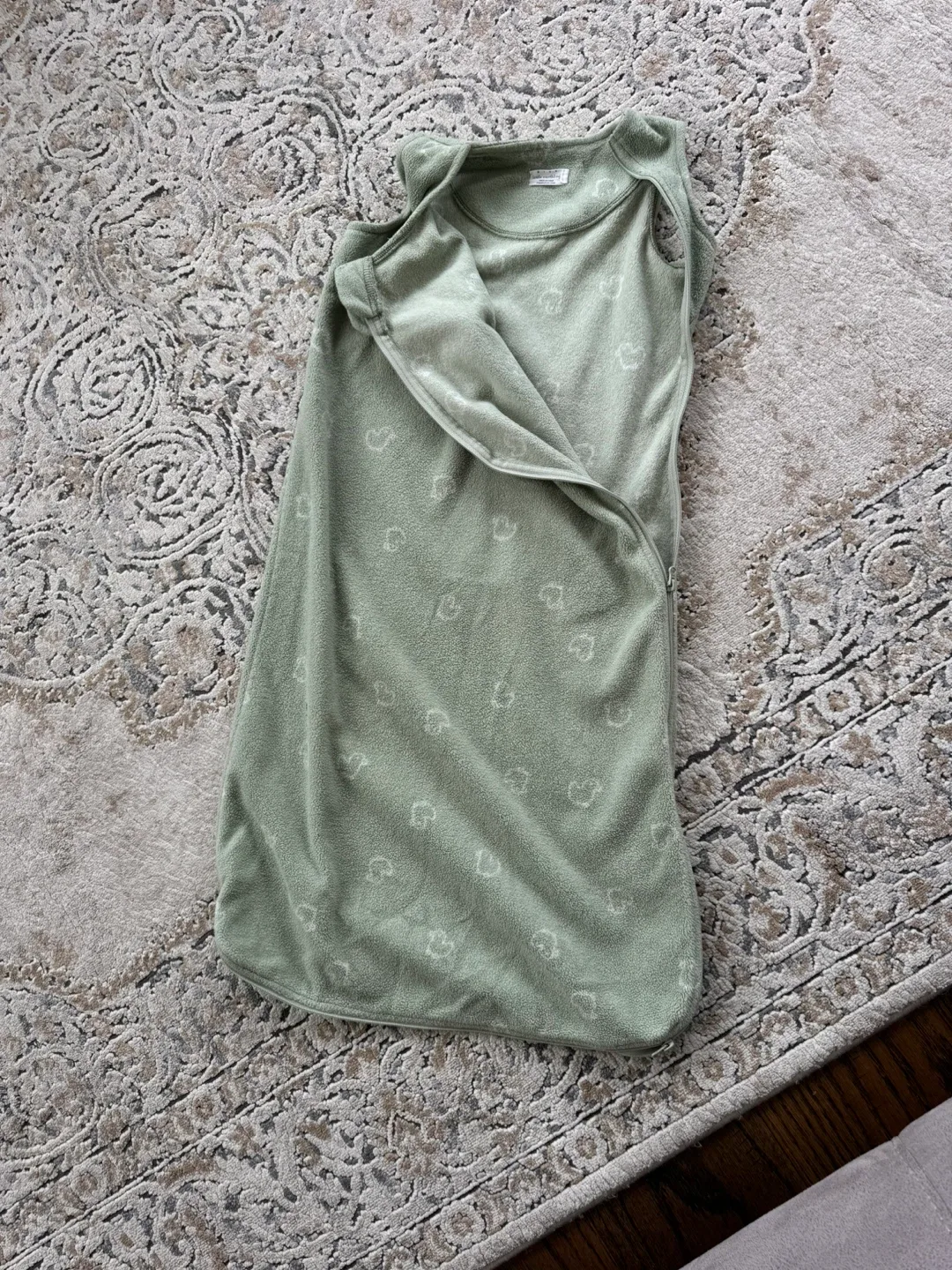 Green Baby Sleep Sack (blanket) image indicator(3)