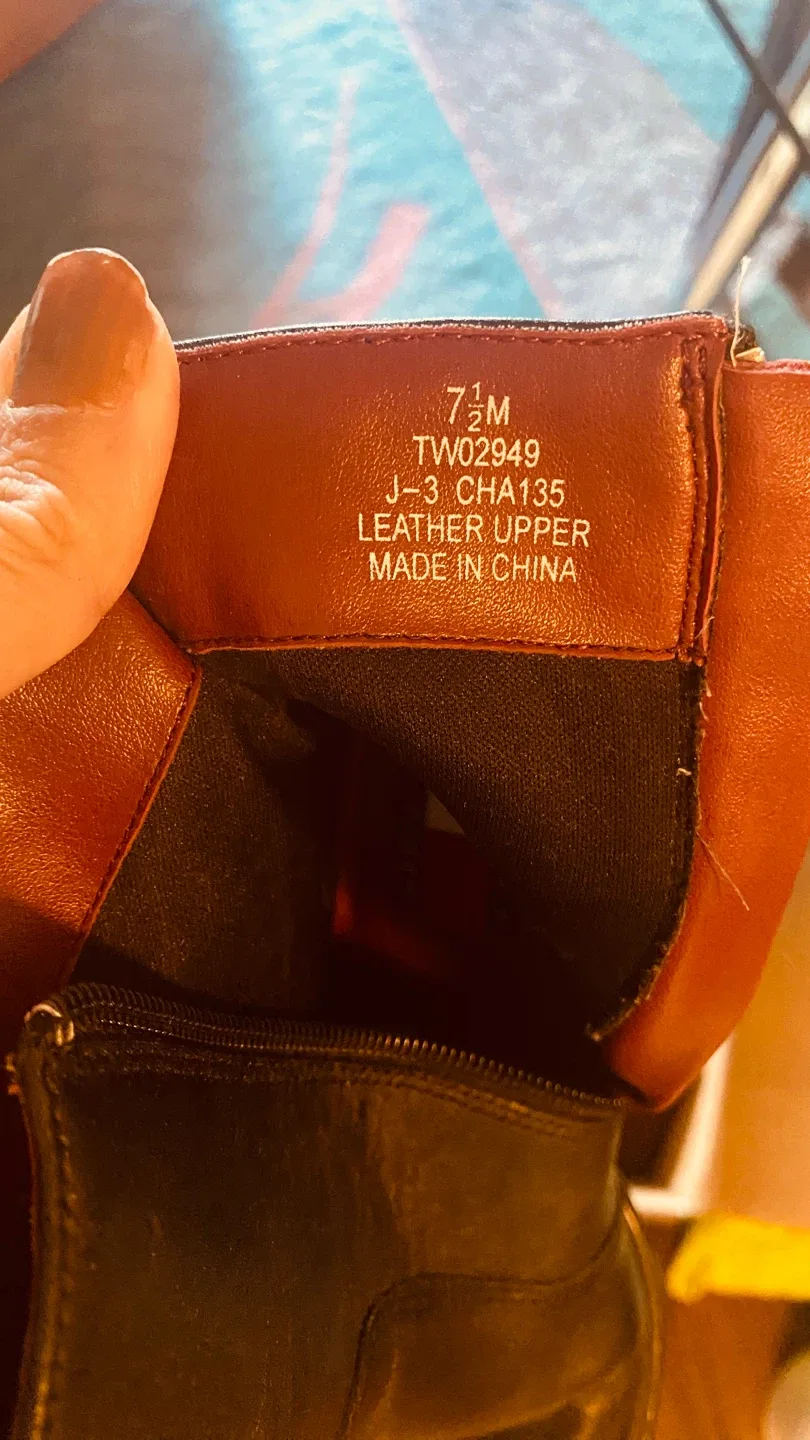 Leather Ankle Boots - Size 7.5M image indicator(3)