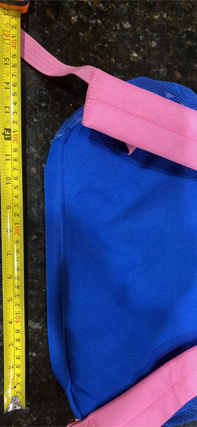 Cat & Jack Kids Backpack - Blue with Hearts image indicator(4)