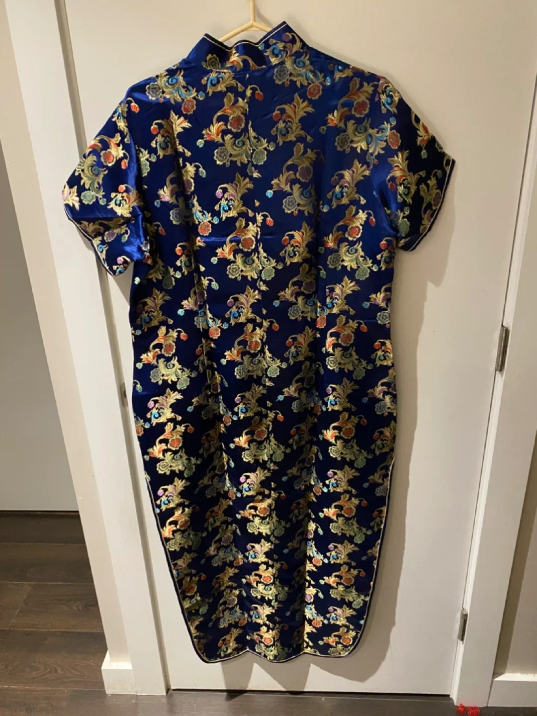 Shijilan Blue Floral Cheongsam Dress image indicator(2)