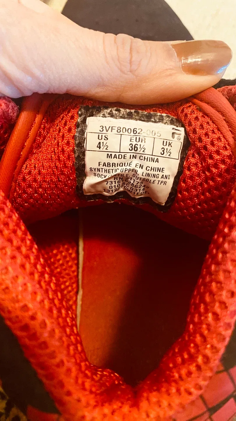 Fila High Top Sneakers - US 4.5 image indicator(4)