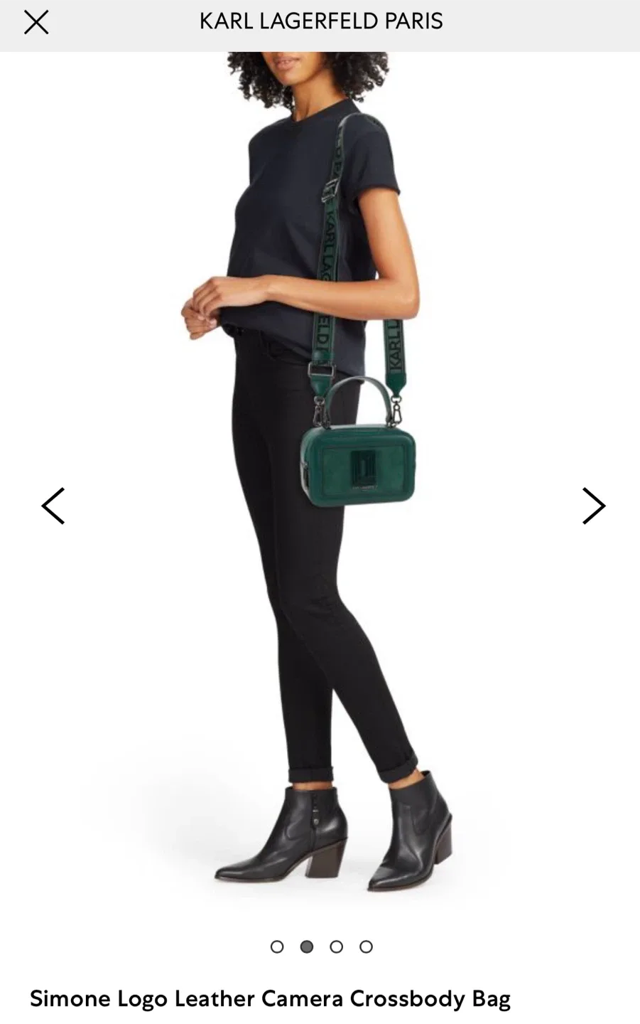 Karl Lagerfeld Simone Camera Crossbody Bag image indicator(3)