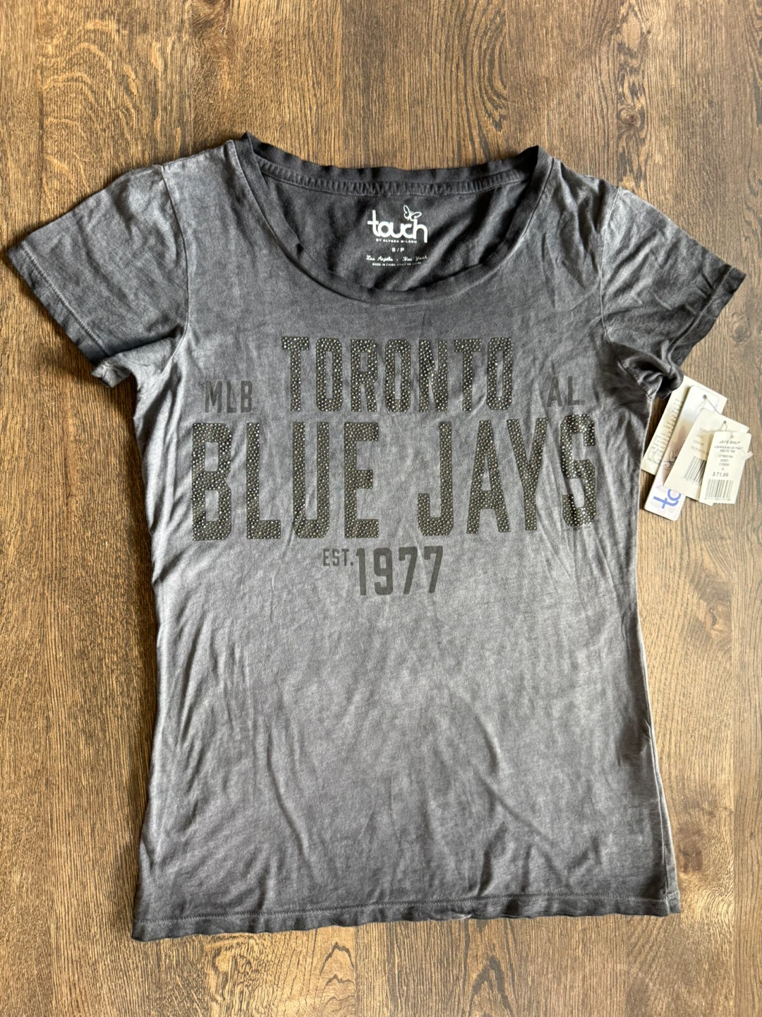 Touch by Alyssa Milano Toronto Blue Jays Tee - Size S