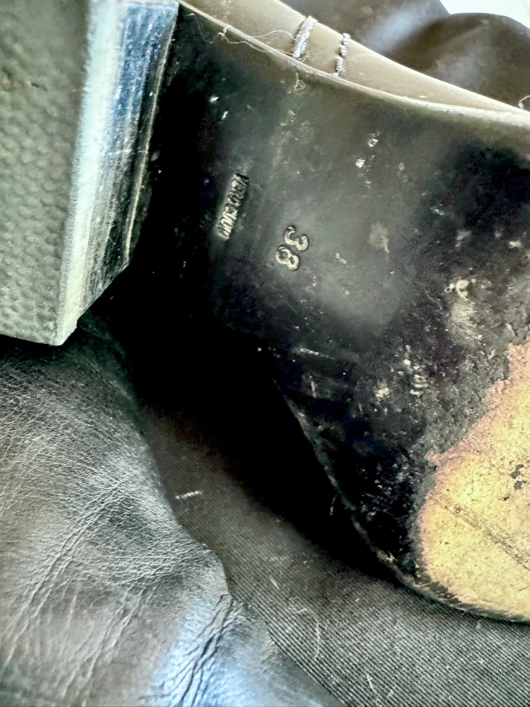 Alexander Wang Black Leather Boots w/ Rose Gold 38/8US - photo 5