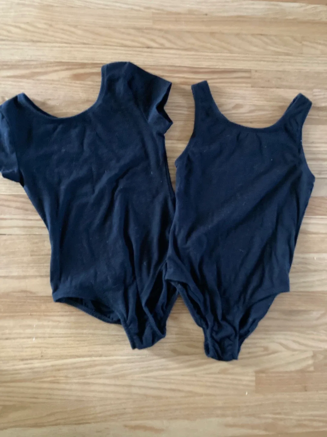 2 for $5 Girl’s Black Leotards - size 10/12 thumbnail