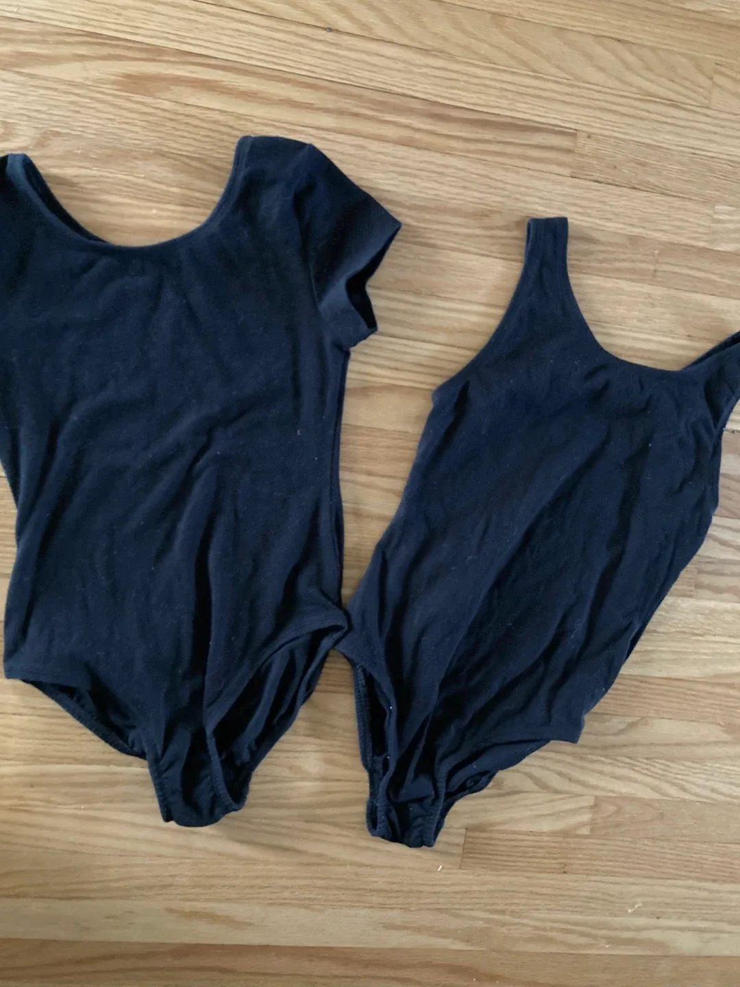 2 for $5 Girl’s Black Leotards - size 10/12 image indicator(5)