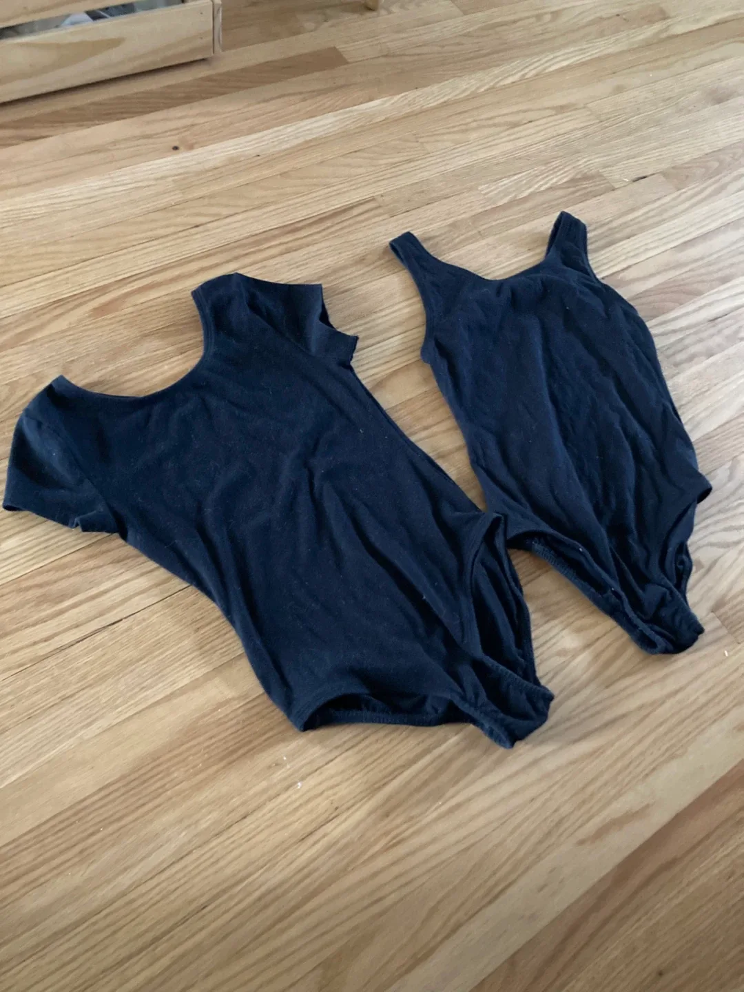 2 for $5 Girl’s Black Leotards - size 10/12 image indicator(4)