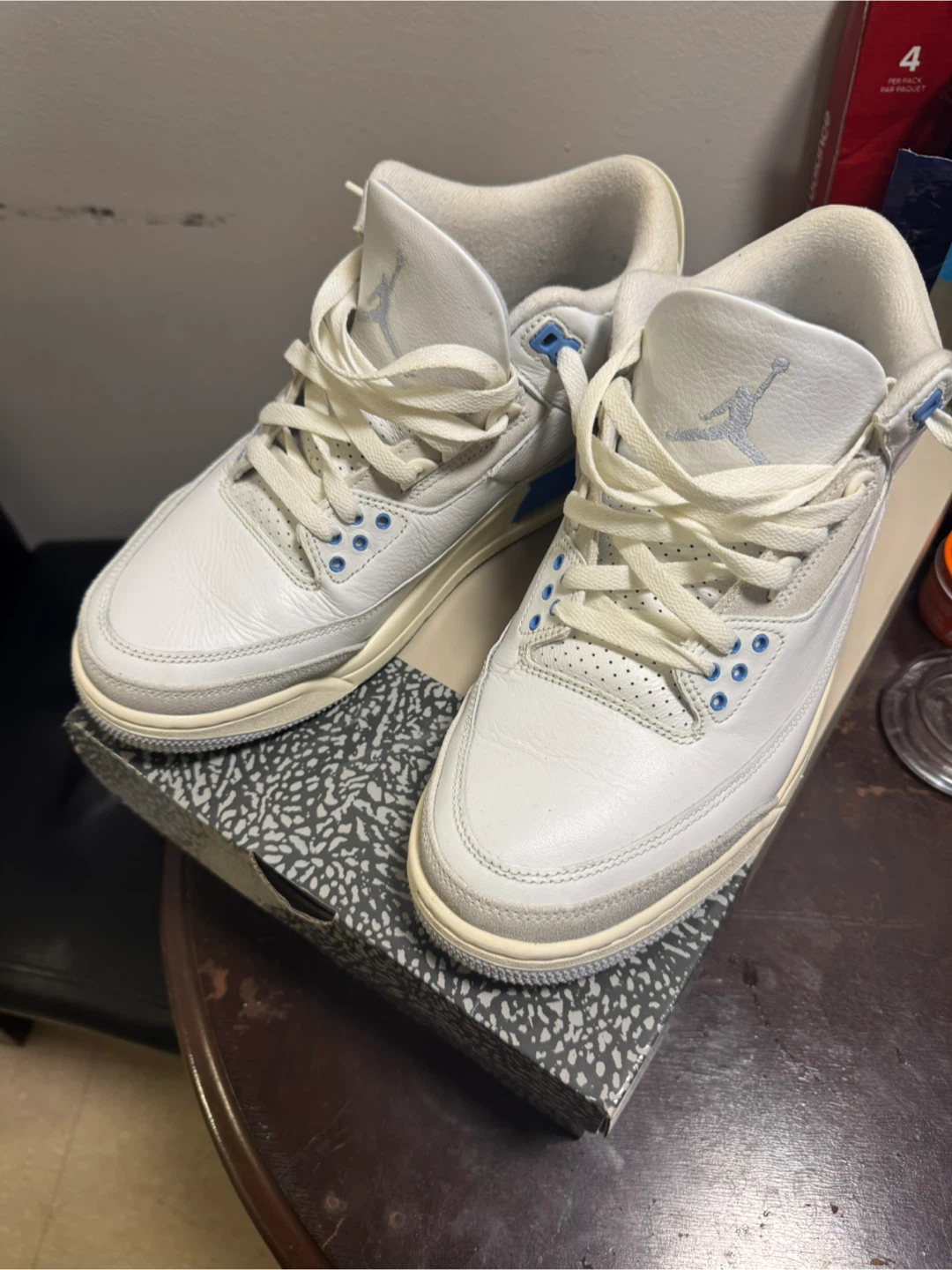 Air Jordan 3 Retro 'UNC' Size 10.5