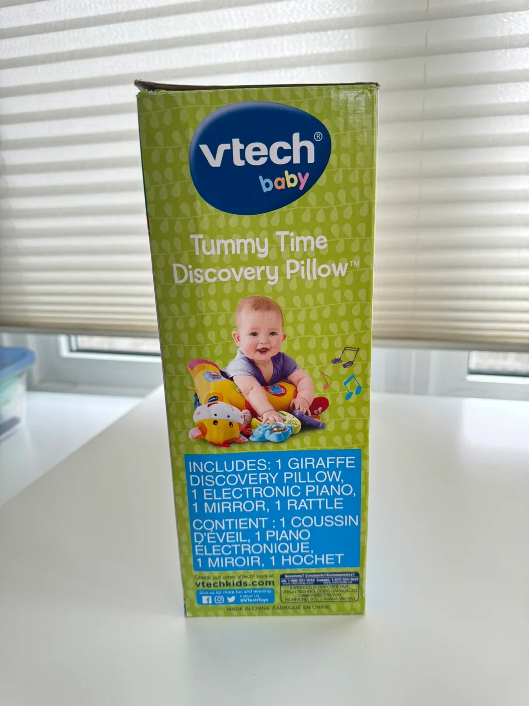 VTech Baby Tummy Time Discovery Pillow - New in Box! image indicator(3)