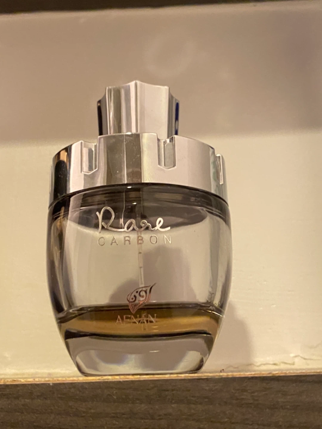 Afnan Rare Carbon EDP - 10-12ml remaining