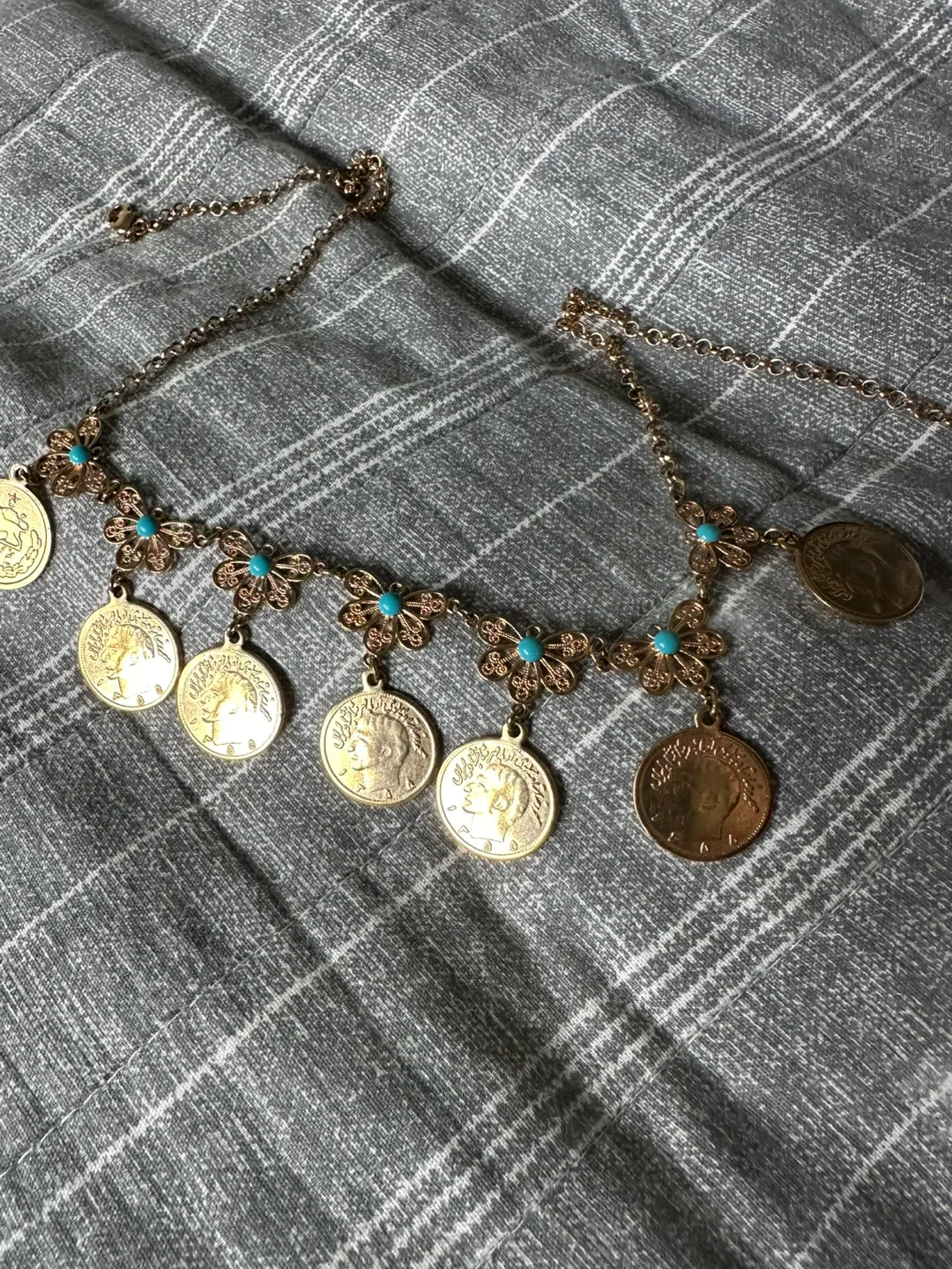 Vintage Coin Necklace