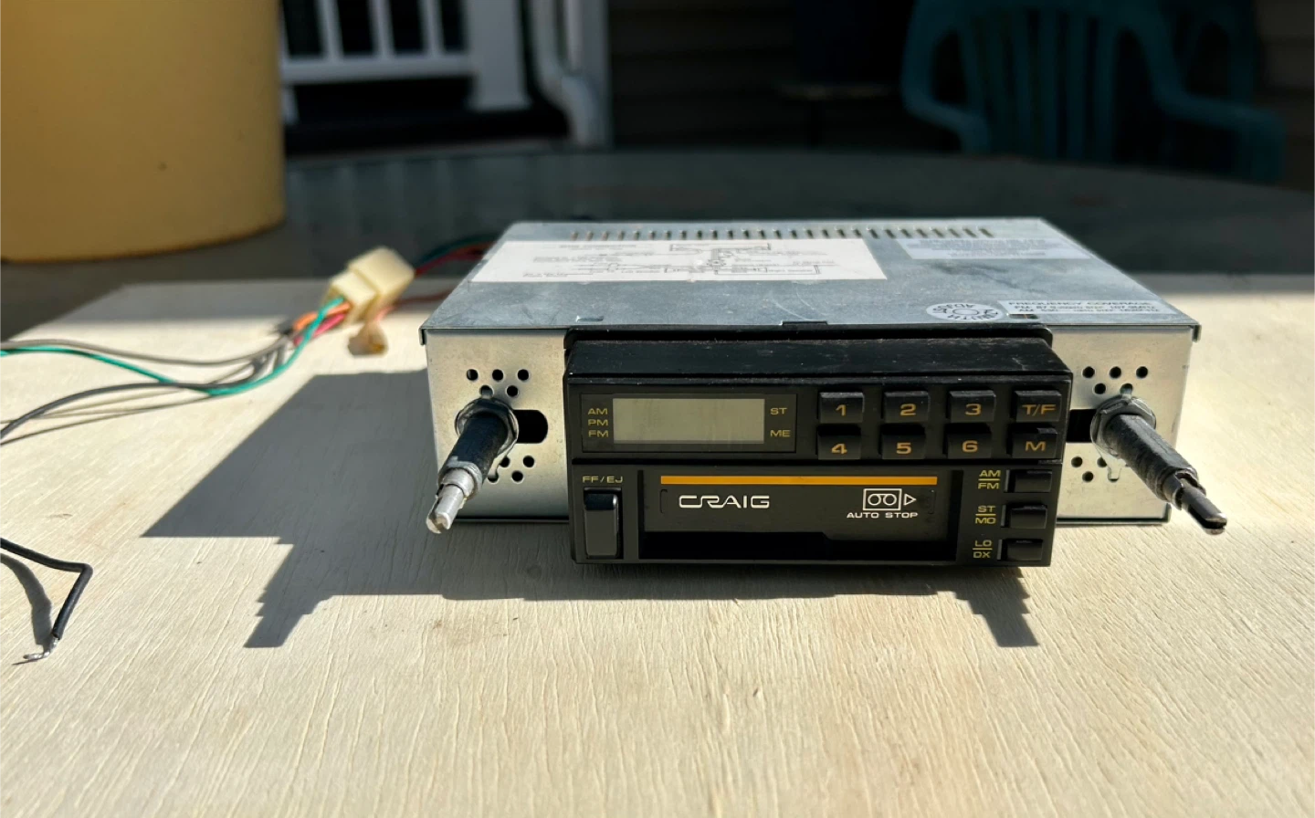 Vintage Craig Car Stereo