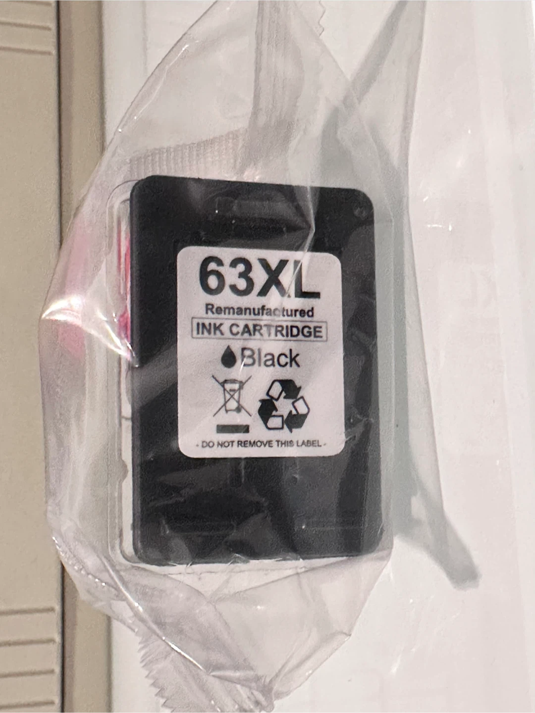 63XL Remanufactured Black Ink Cartridge