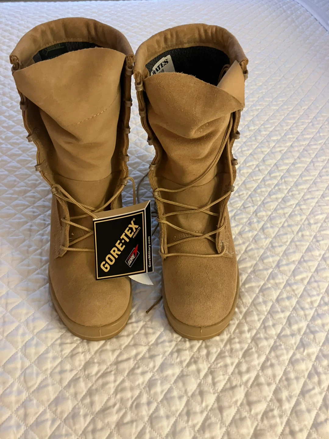 Bates Gore-Tex ICWB Tan Boots