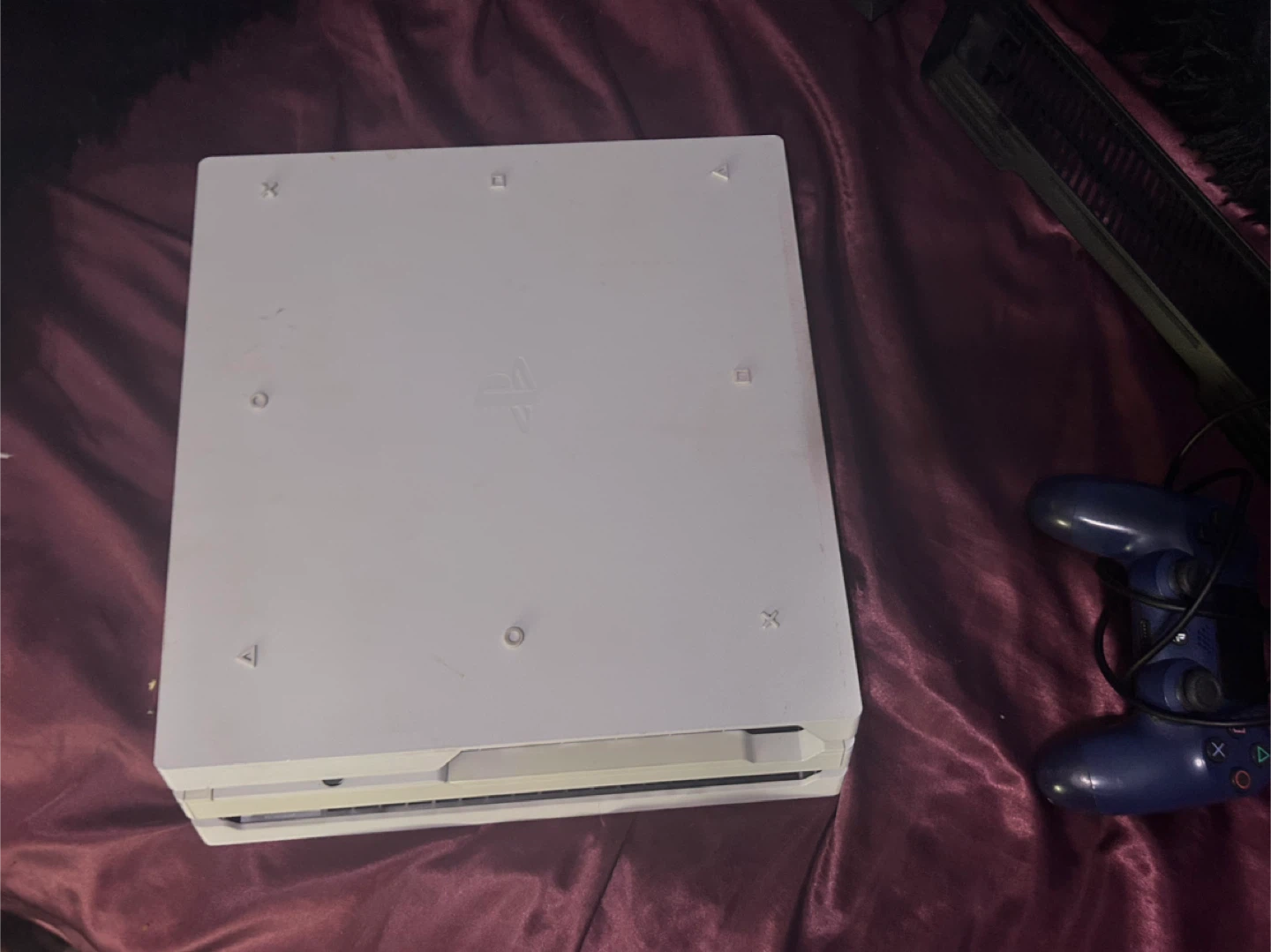 PlayStation 4 Pro White Console + Games - photo 2