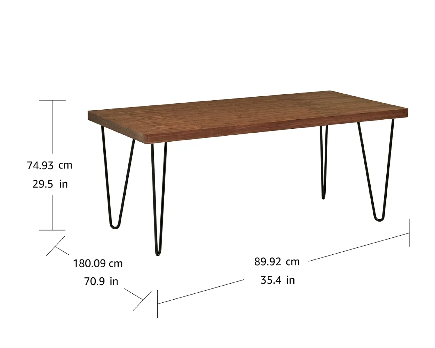 Dining Table with Hairpin Legs image indicator(3)