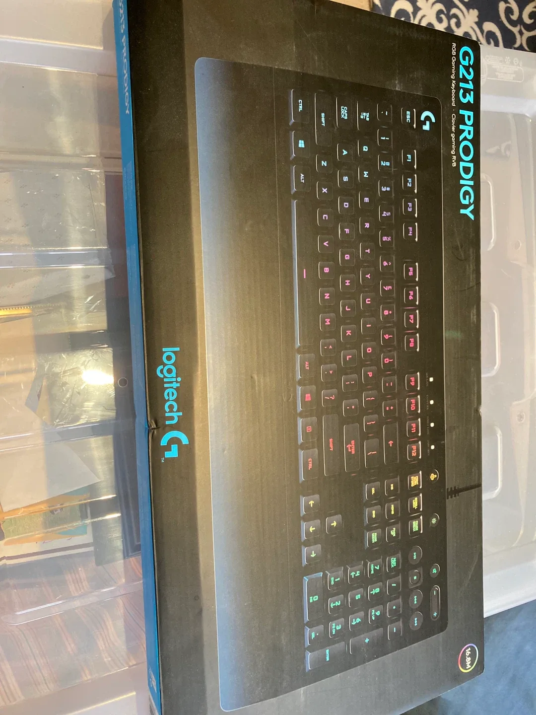 Logitech G213 Prodigy Gaming Keyboard - Like New! image indicator(2)