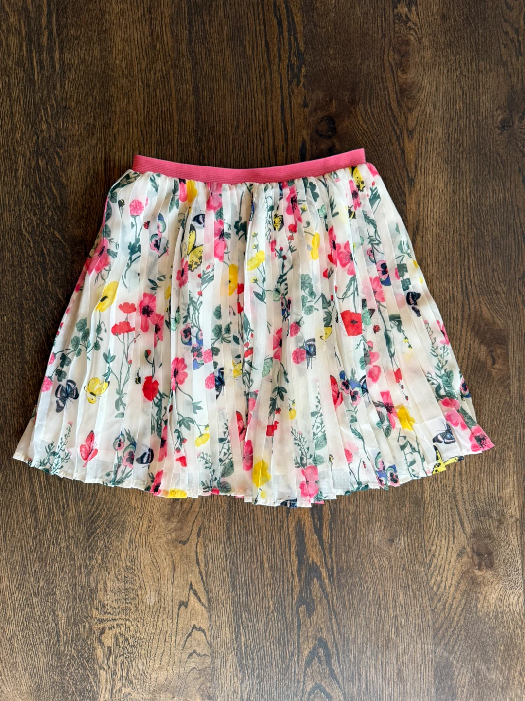 H&M Floral Print Skirt - Size 6-8Y