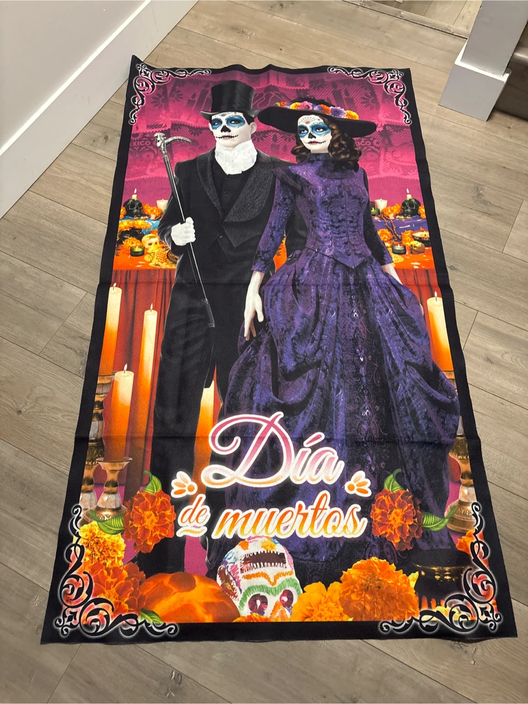 Halloween Theme Fabric Wall  Panels