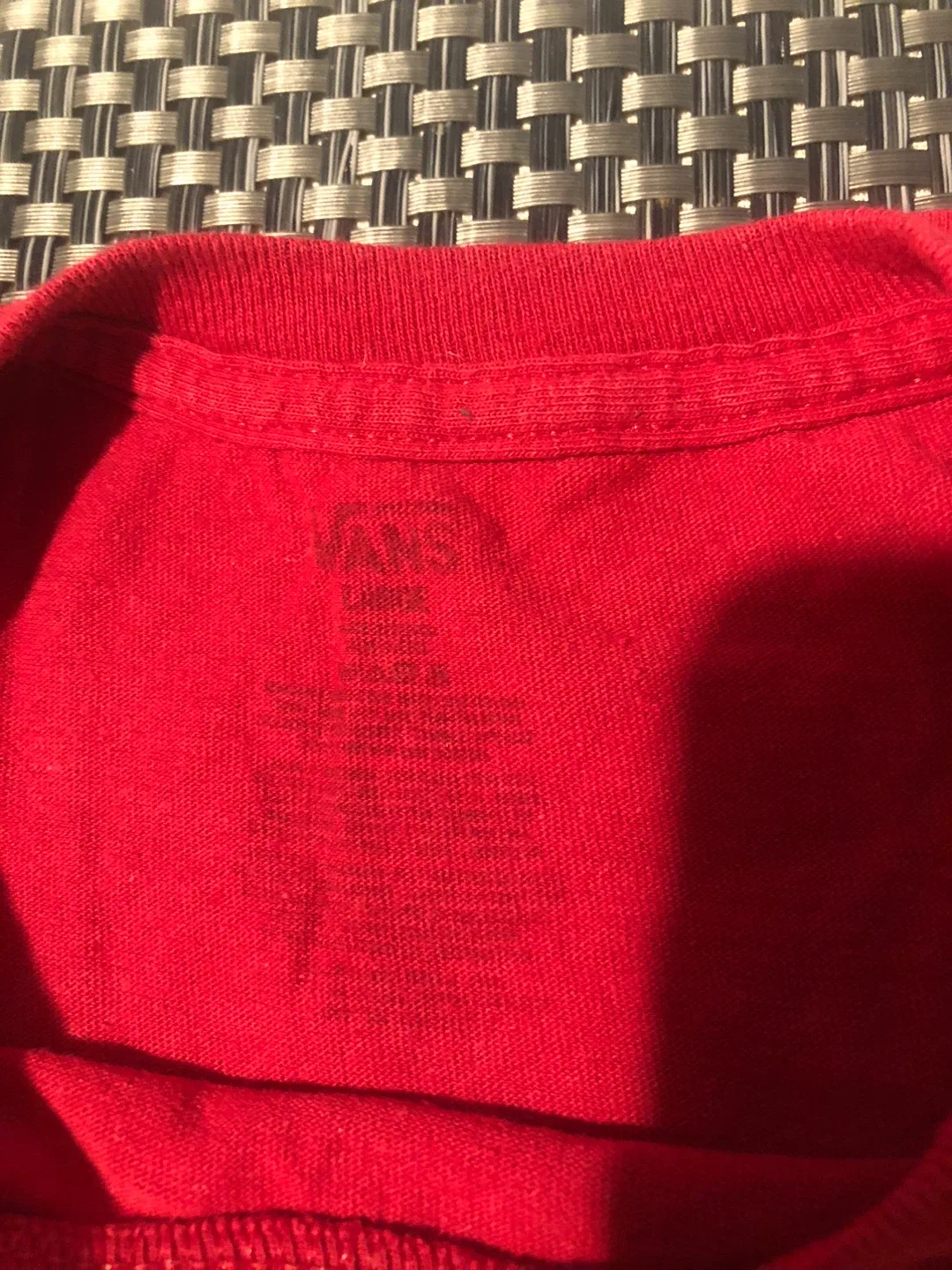 Vans Red Graphic T-Shirt image indicator(2)