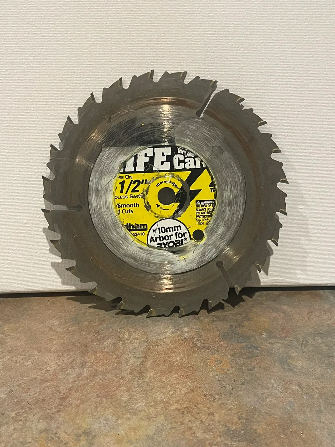 Oldham Max Life 5-1/2-inch 24-tooth ATB cordless saw blade thumbnail