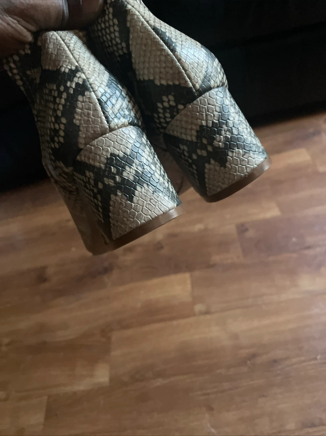 Madden Girl Snakeskin Ankle Booties - photo 3