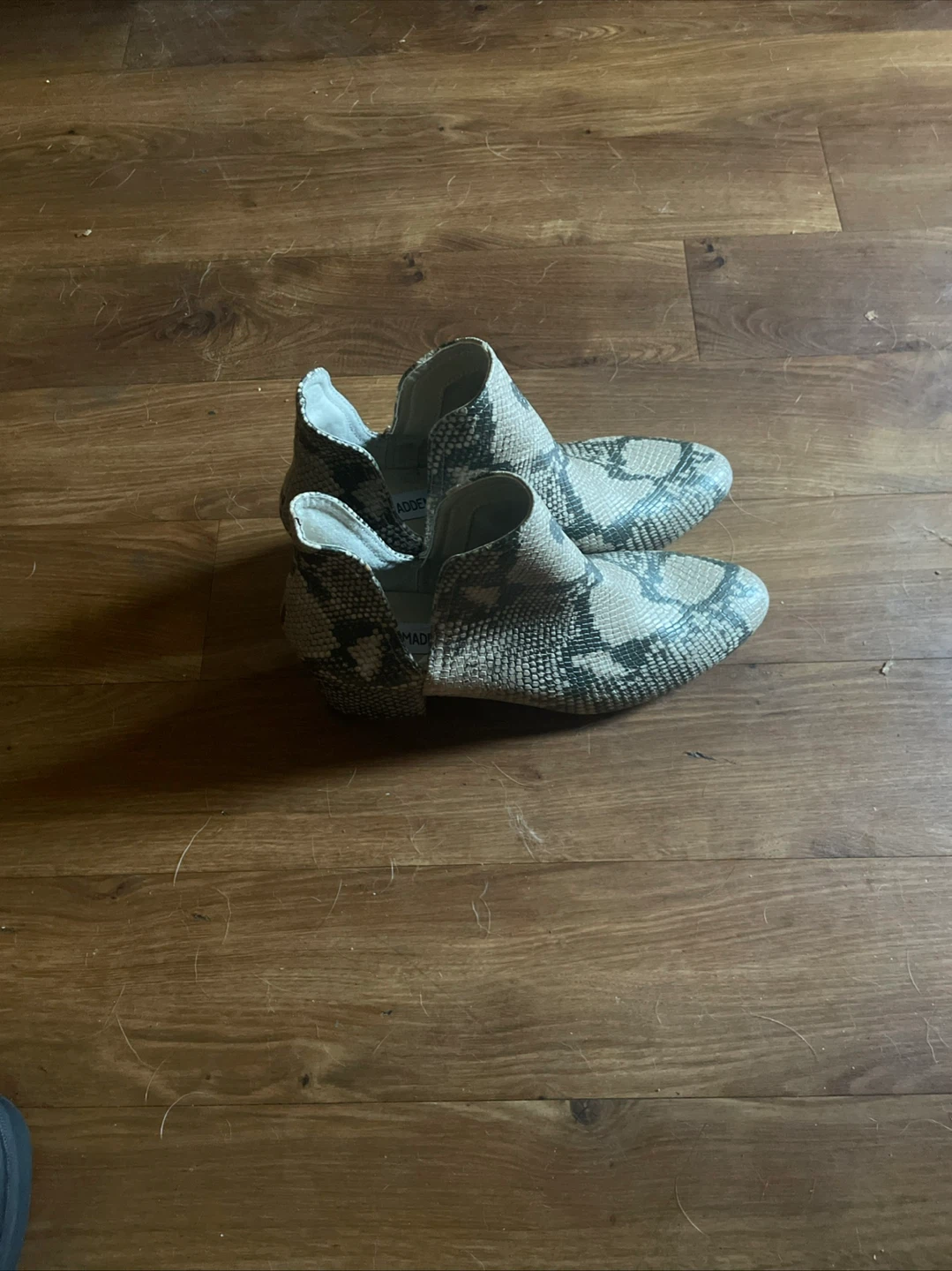 Madden Girl Snakeskin Ankle Booties - photo 2