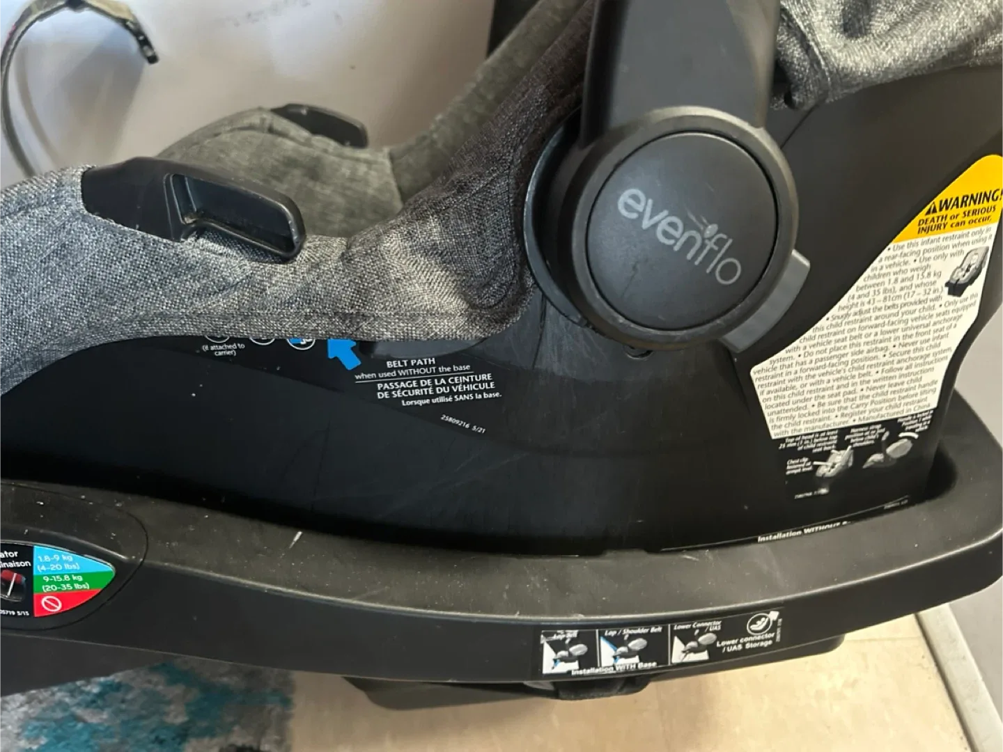 Evenflo Infant Car Seat image indicator(2)