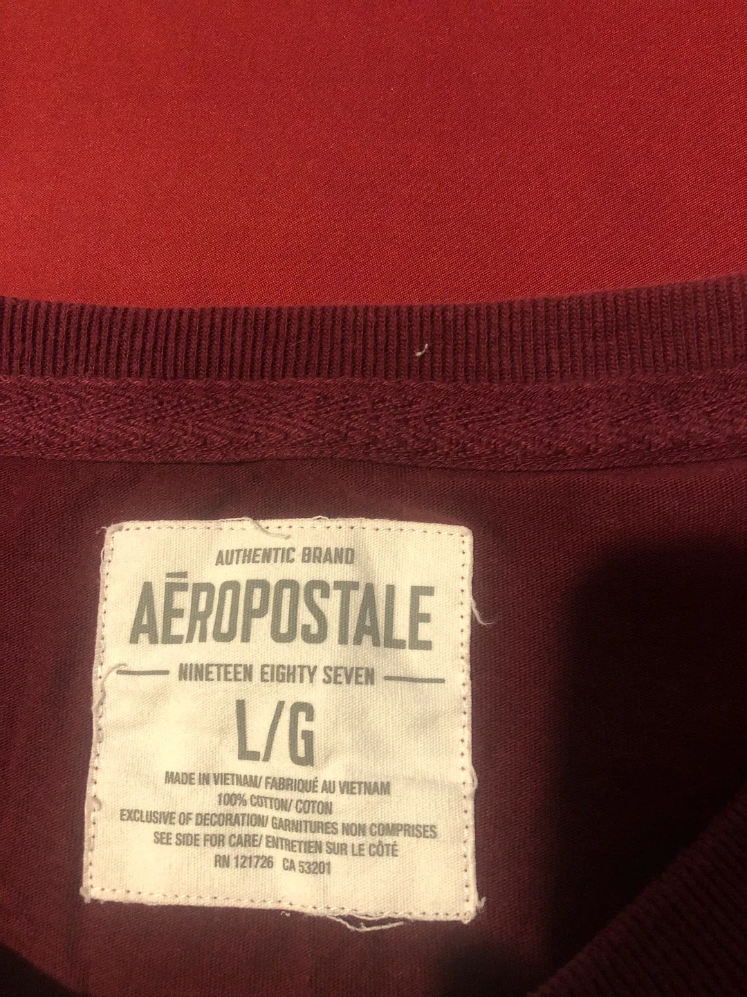 Aeropostale Est. '87 New York Tee - Size L image indicator(3)