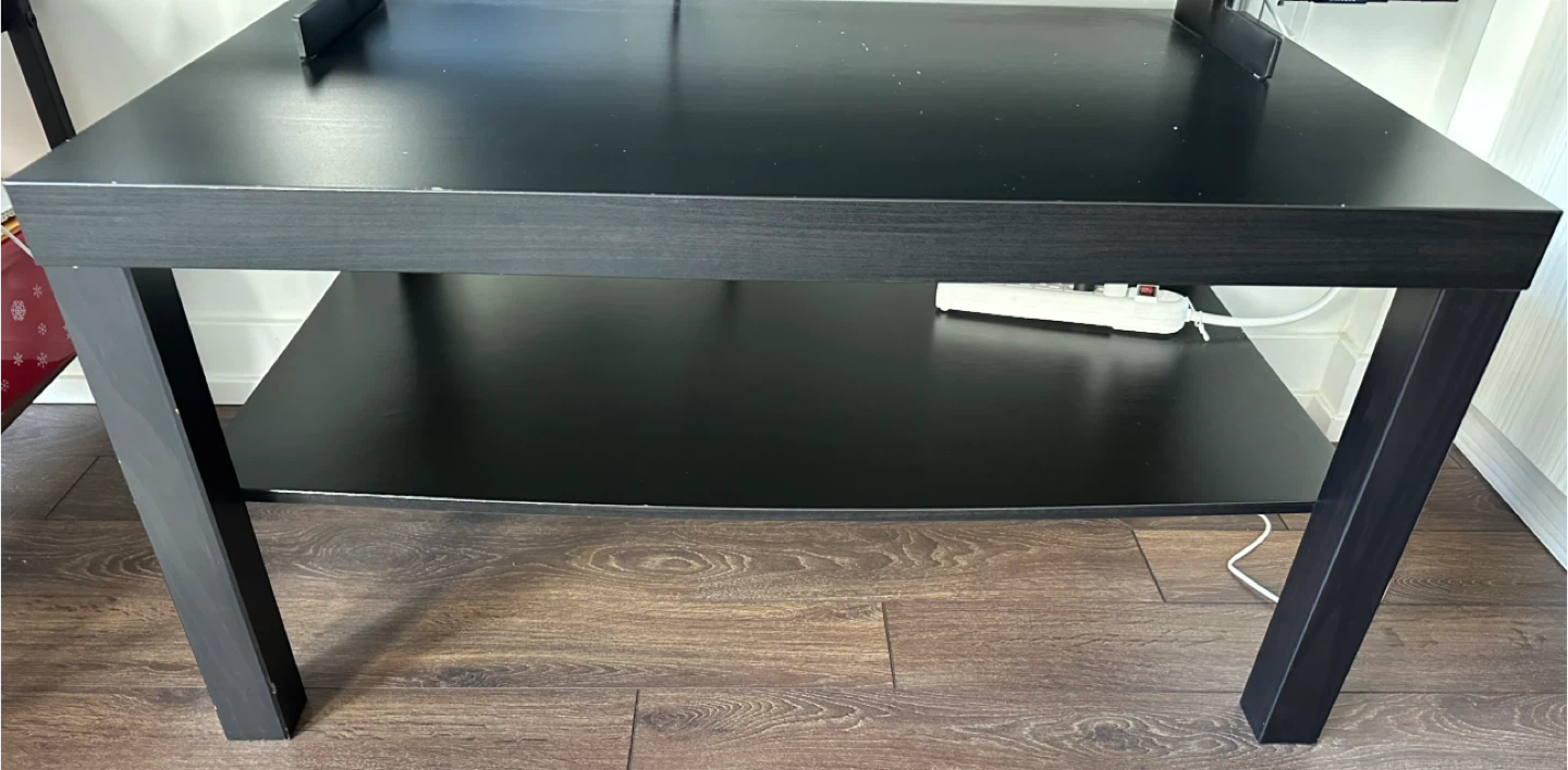 IKEA Black Coffee Table