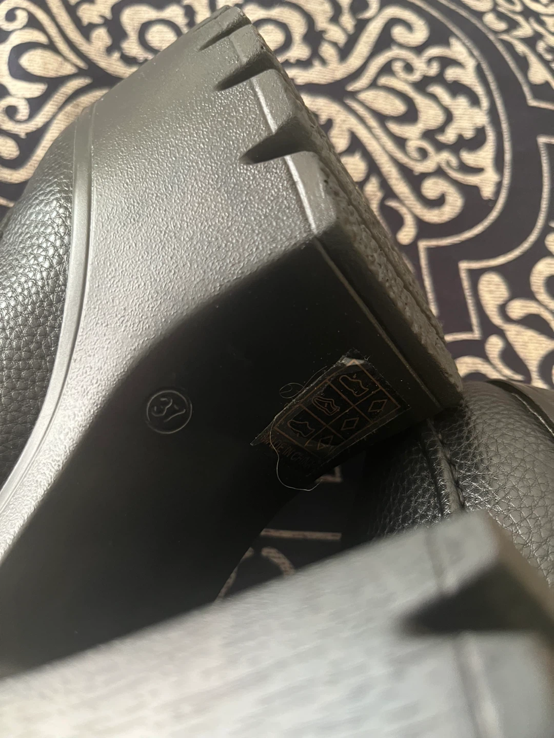 Black Platform Loafers - Size 37 - photo 3