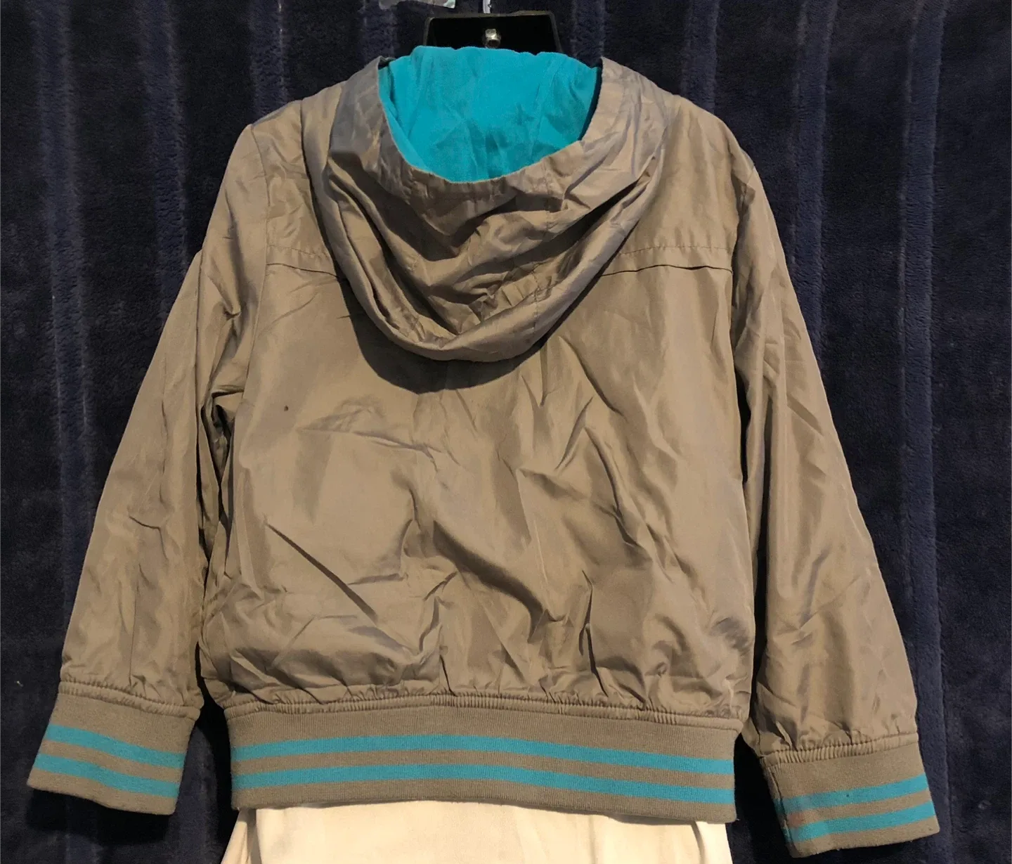 Roots Kids Grey/Blue Jacket - Size S (5-6 yrs) image indicator(3)