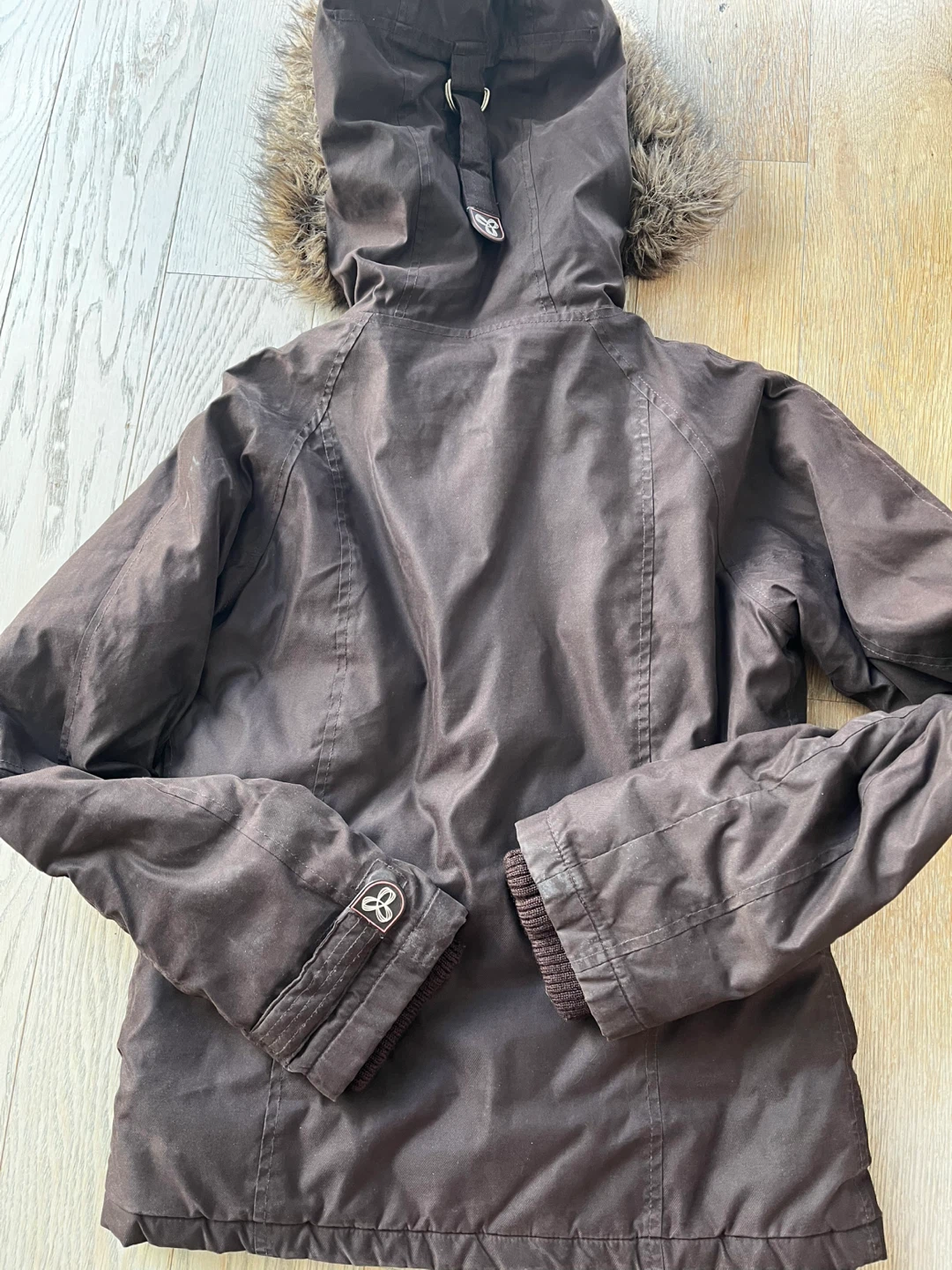 TNA Brown Winter Jacket - Size Small - photo 5