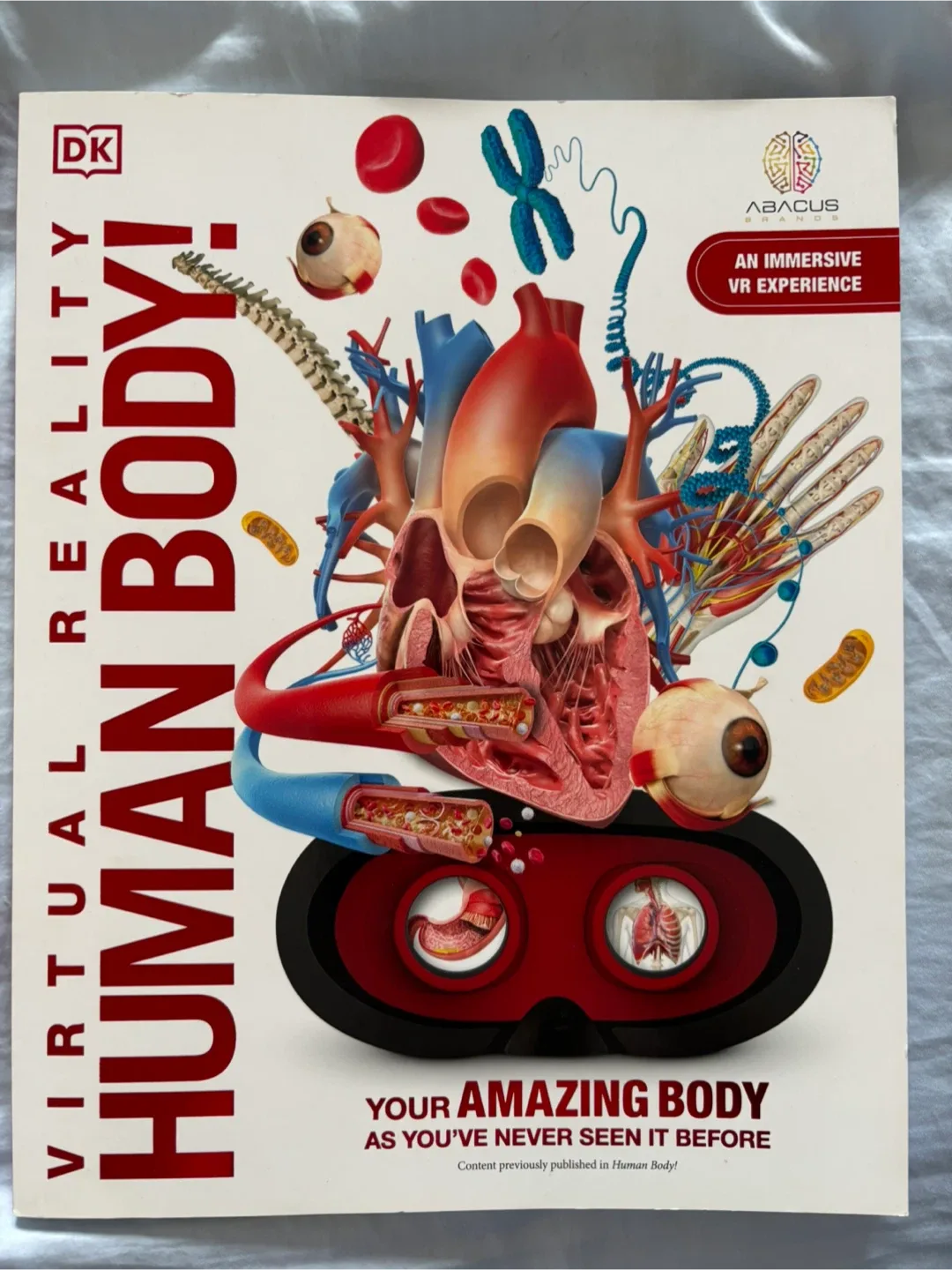 Virtual Reality Human Body! DK Book