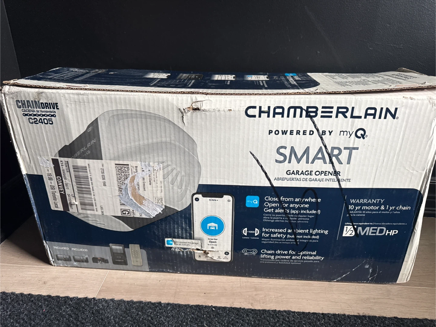 Chamberlain Smart Garage Opener C2405 (New)