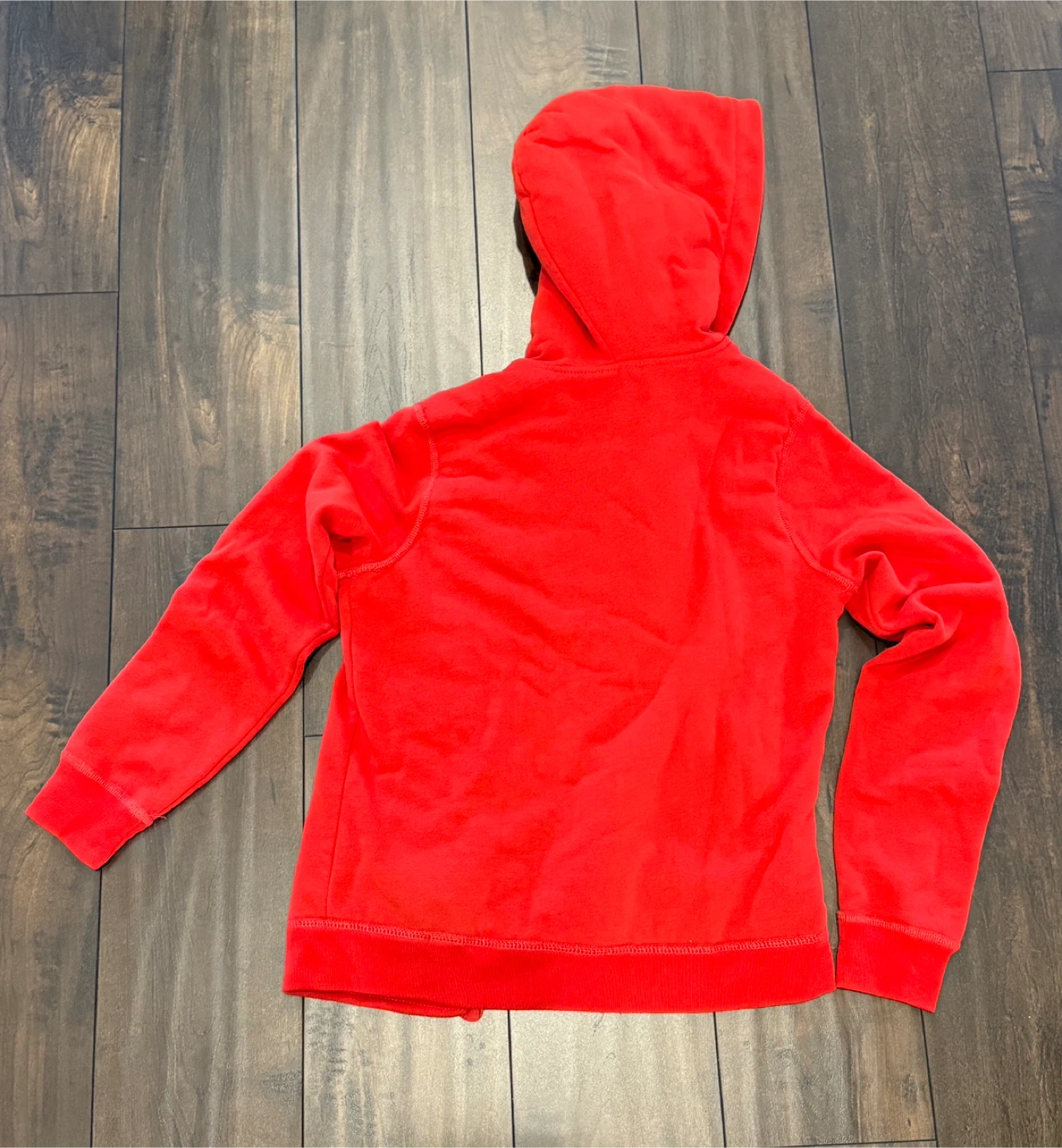 Abercrombie Kids Red Sherpa Lined Hoodie, Size 13/14 - photo 3