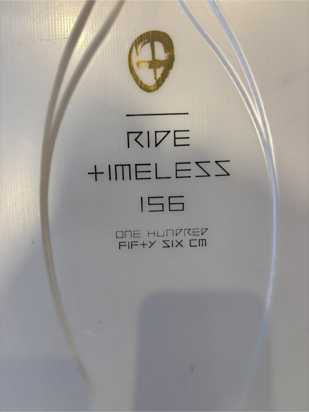 Ride Timeless 156cm Snowboard with Bindings - photo 4