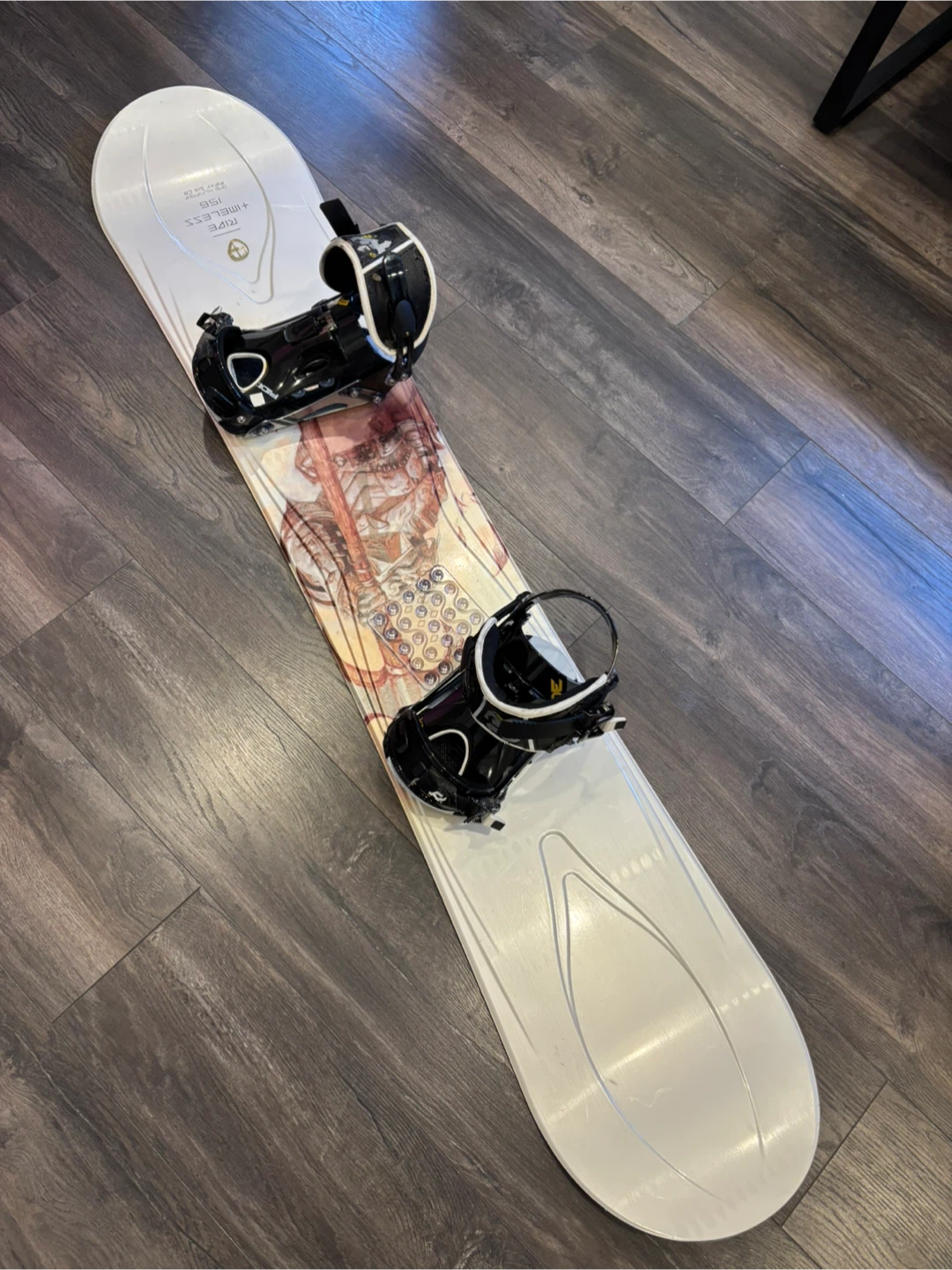 Ride Timeless 156cm Snowboard with Bindings
