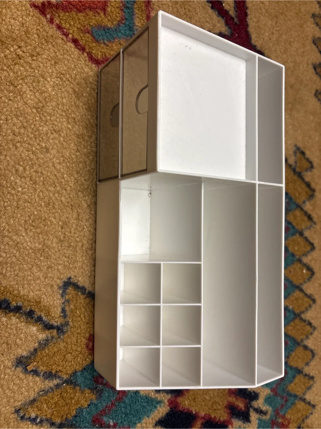 White Cosmetic Organizer thumbnail