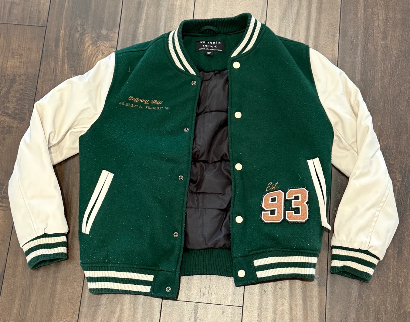 UH Youth Varsity Jacket - L/G (14/16) - photo 2