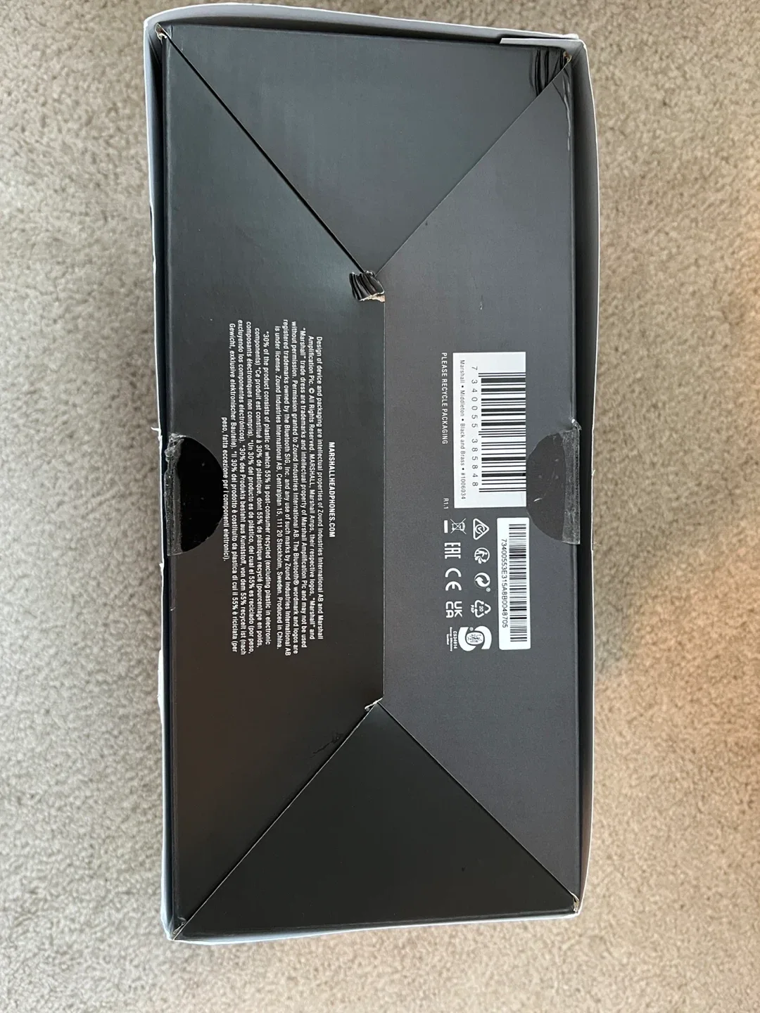 Marshall Middleton Bluetooth Portable Speaker - Black image indicator(8)