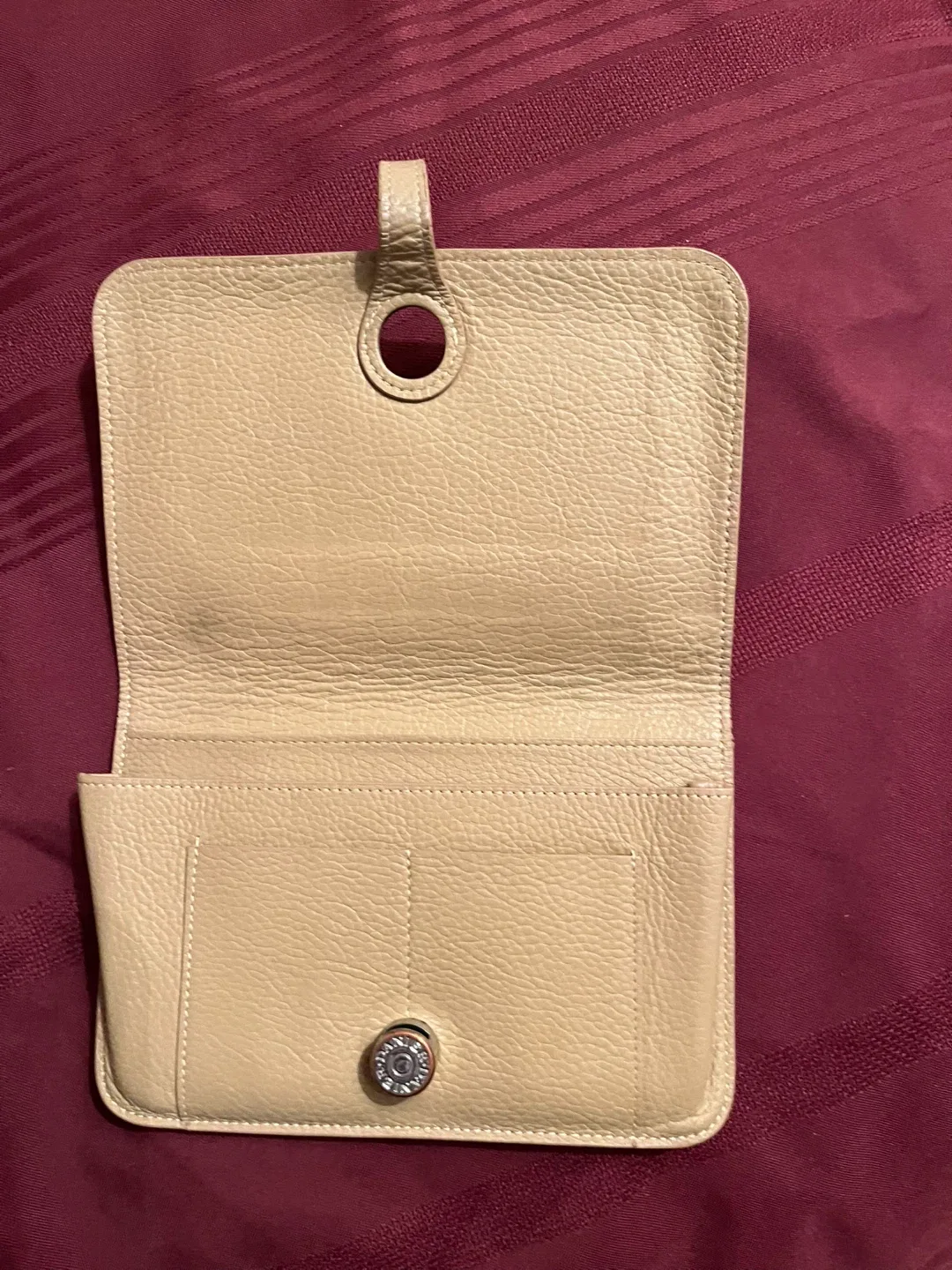Brighton Beige Leather Wallet image indicator(3)