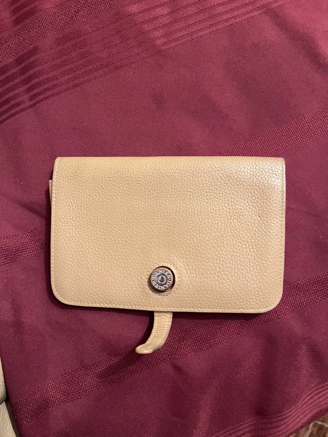Brighton Beige Leather Wallet image indicator(2)