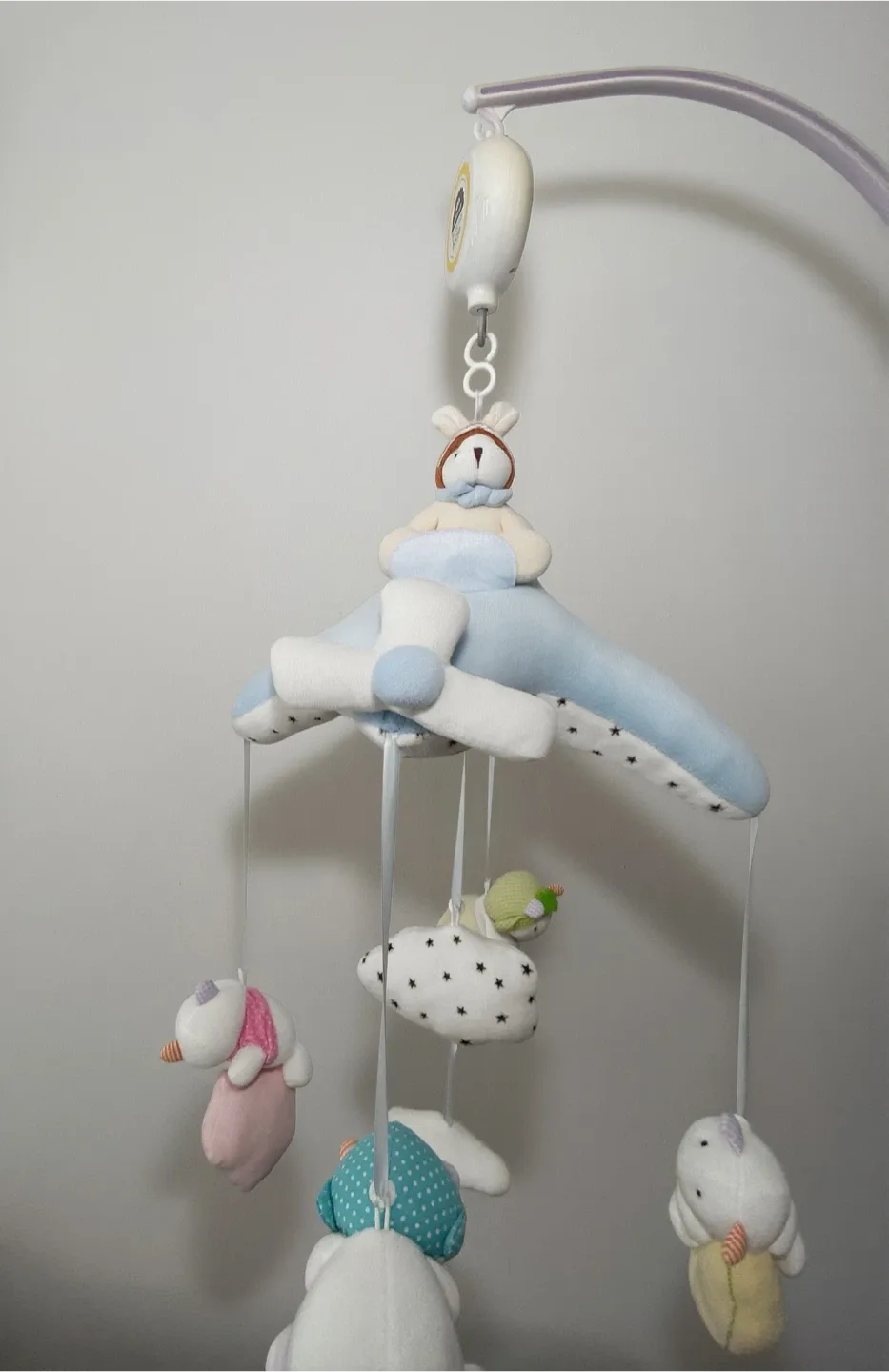 Baby Mobile (arm included) with Airplane and Plush Toys thumbnail