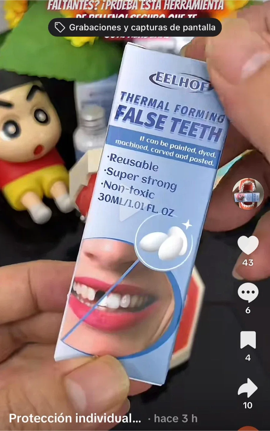 EELHOF Thermal Forming False Teeth