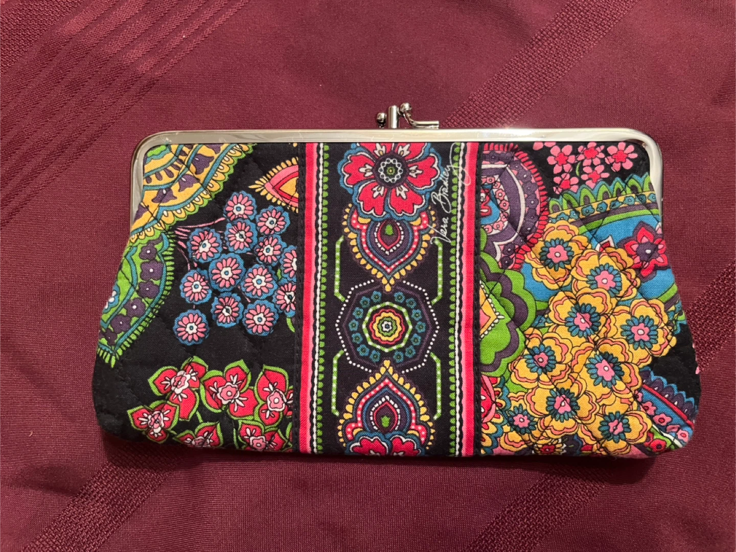 Vera Bradley Kisslock Wallet