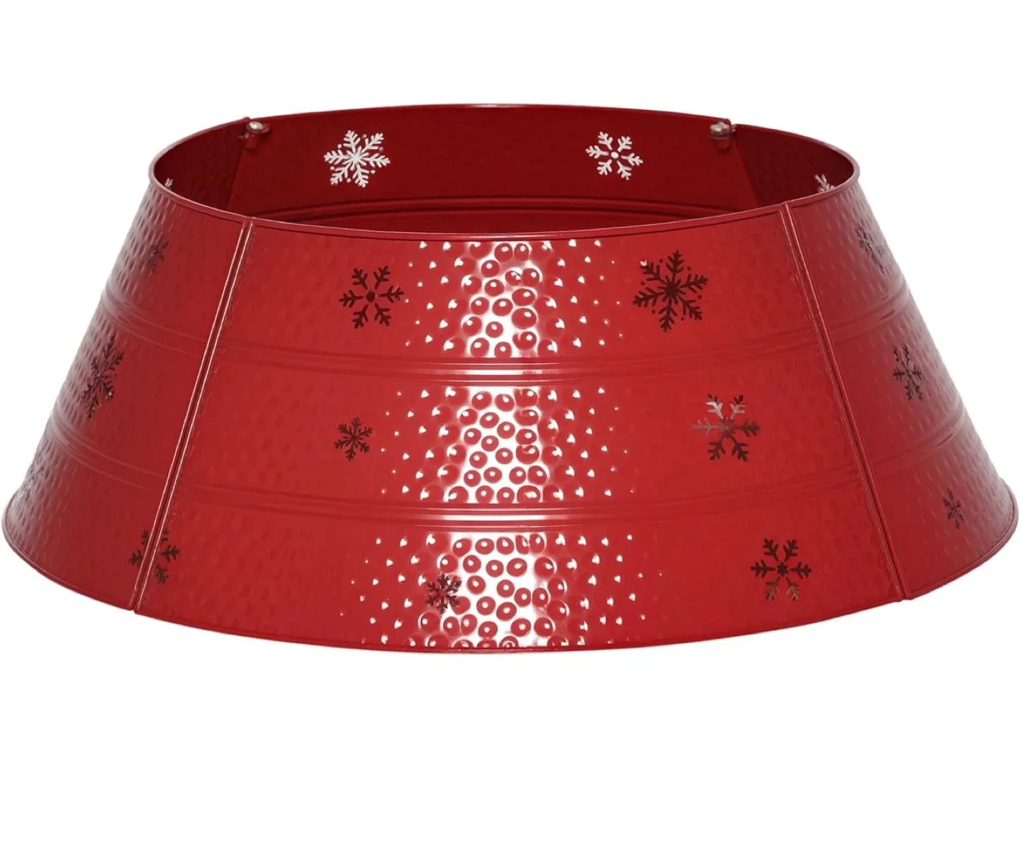HOMCOM Christmas Tree Collar - Red image indicator(2)