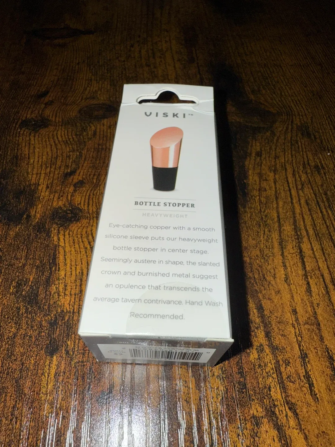 Heavyweight Copper Bottle Stopper by Viski image indicator(4)